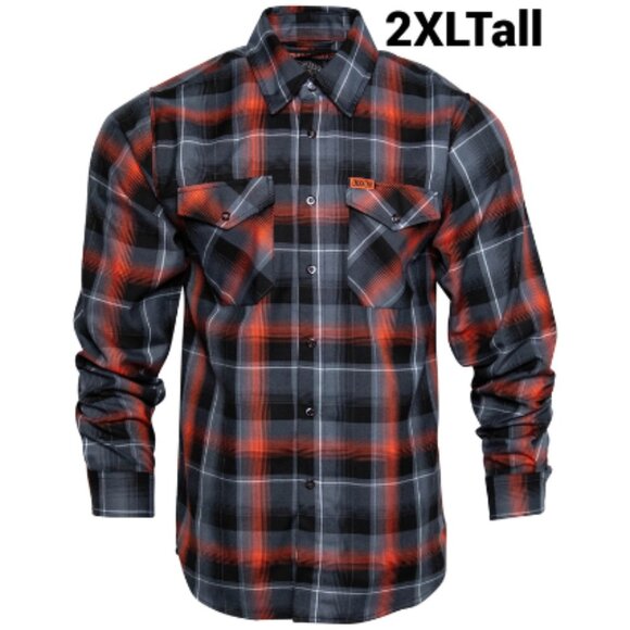 DIXXON Flannel RESIST Limited Edition Flannel Shirt - Men's 2XL Tall - Picture 1 of 10
